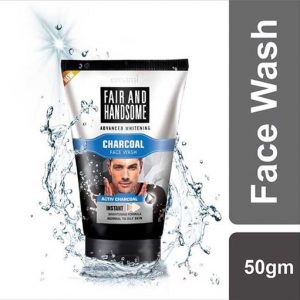 Emami Fair And Handsome Advanced Whitening Charcoal Facewash - 50gm