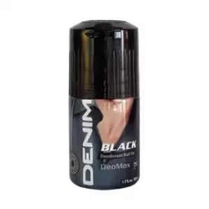 Denim Black Deodorant Roll On - 50Ml