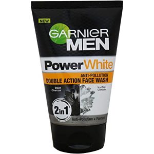 Garnier Men Power White Double Action Face Wash (100gm)