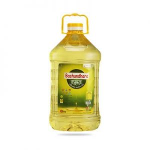 Bashundhora soyeabin oil 5 -ltr