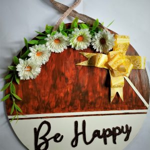Door hanger (Be Happy) 1 pcs