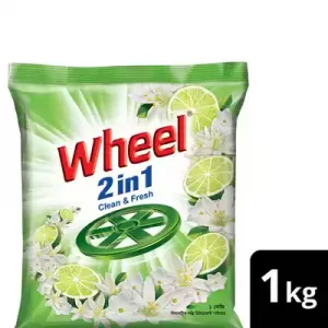Wheel Washing Powder 2in1 Clean & Fresh 1 kg